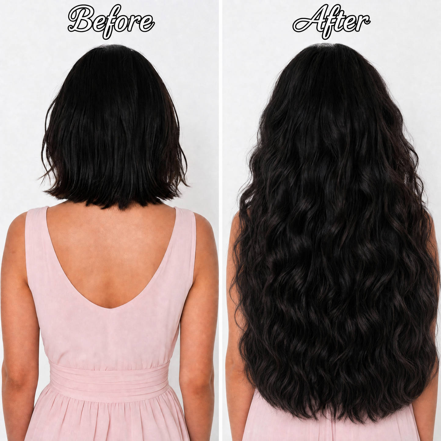 "Icon" Invisible Clip ins 24inch