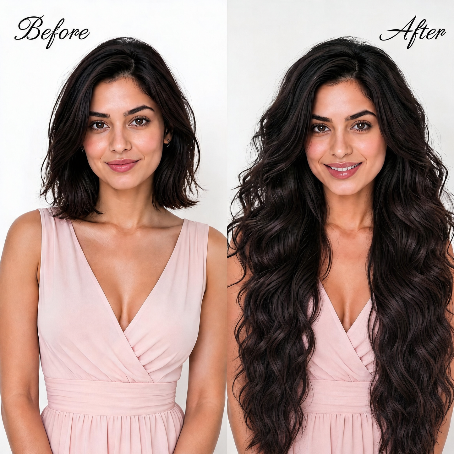 "Icon" Invisible Clip ins 24inch