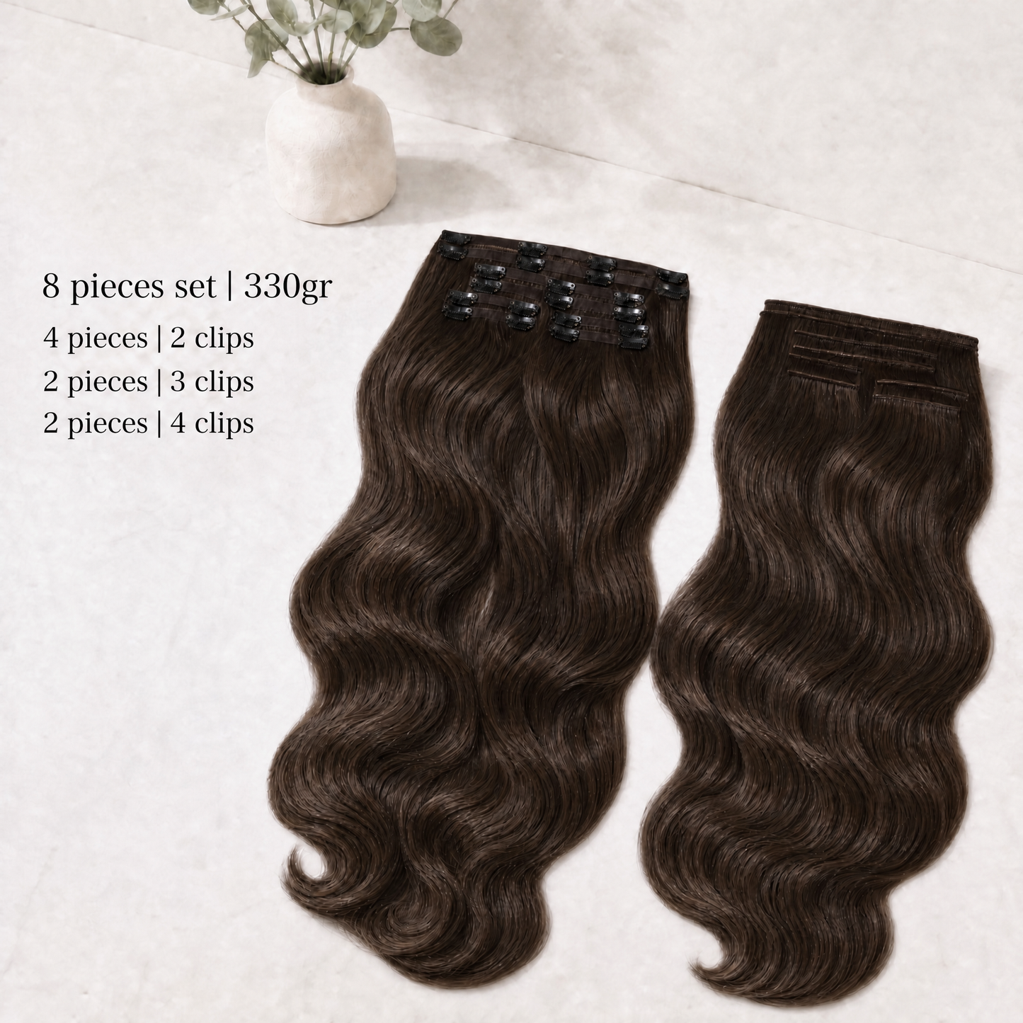 "Icon" Invisible Clip ins 24inch