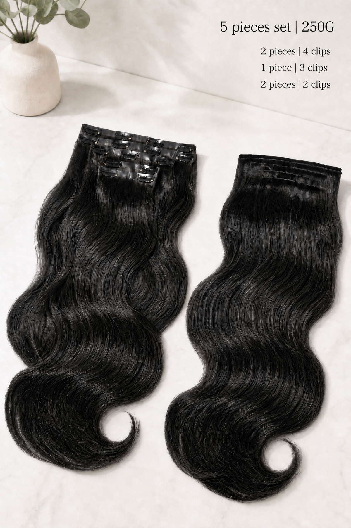 "Superstar" Invisible Clip ins 18inch